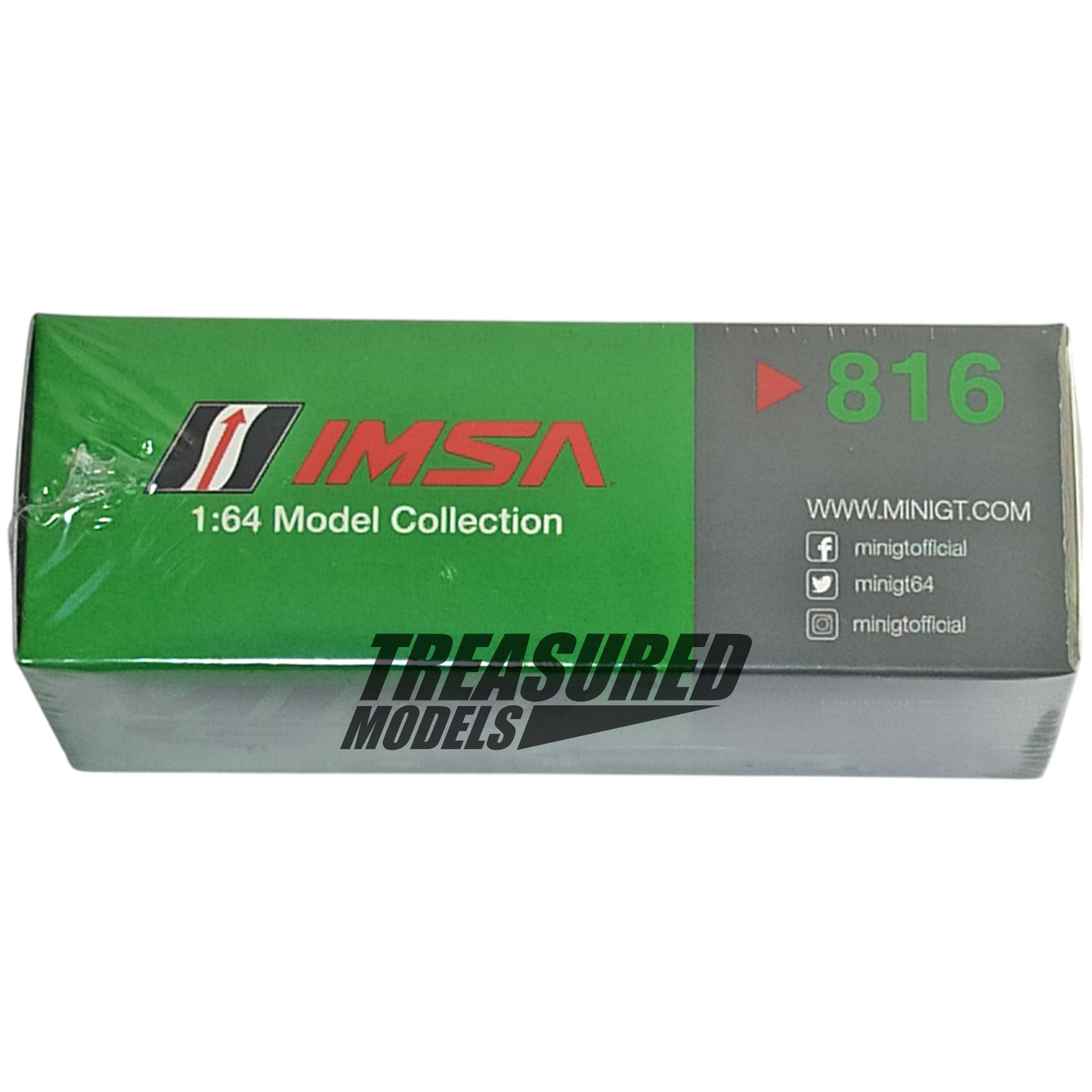 Mini GT 816 Lamborghini SC63 #63 2024 IMSA Sebring 12 Hrs Iron Lynx 1/64 Die Cast