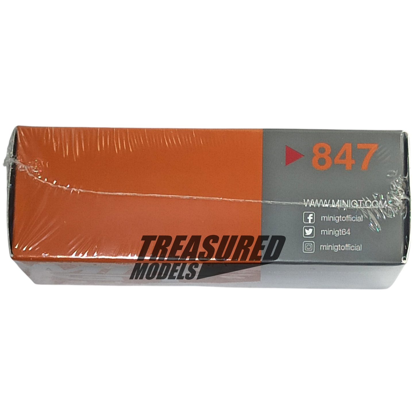 Mini GT 847 LB-Works Ford Mustang LB Gold 1/64 Die Cast