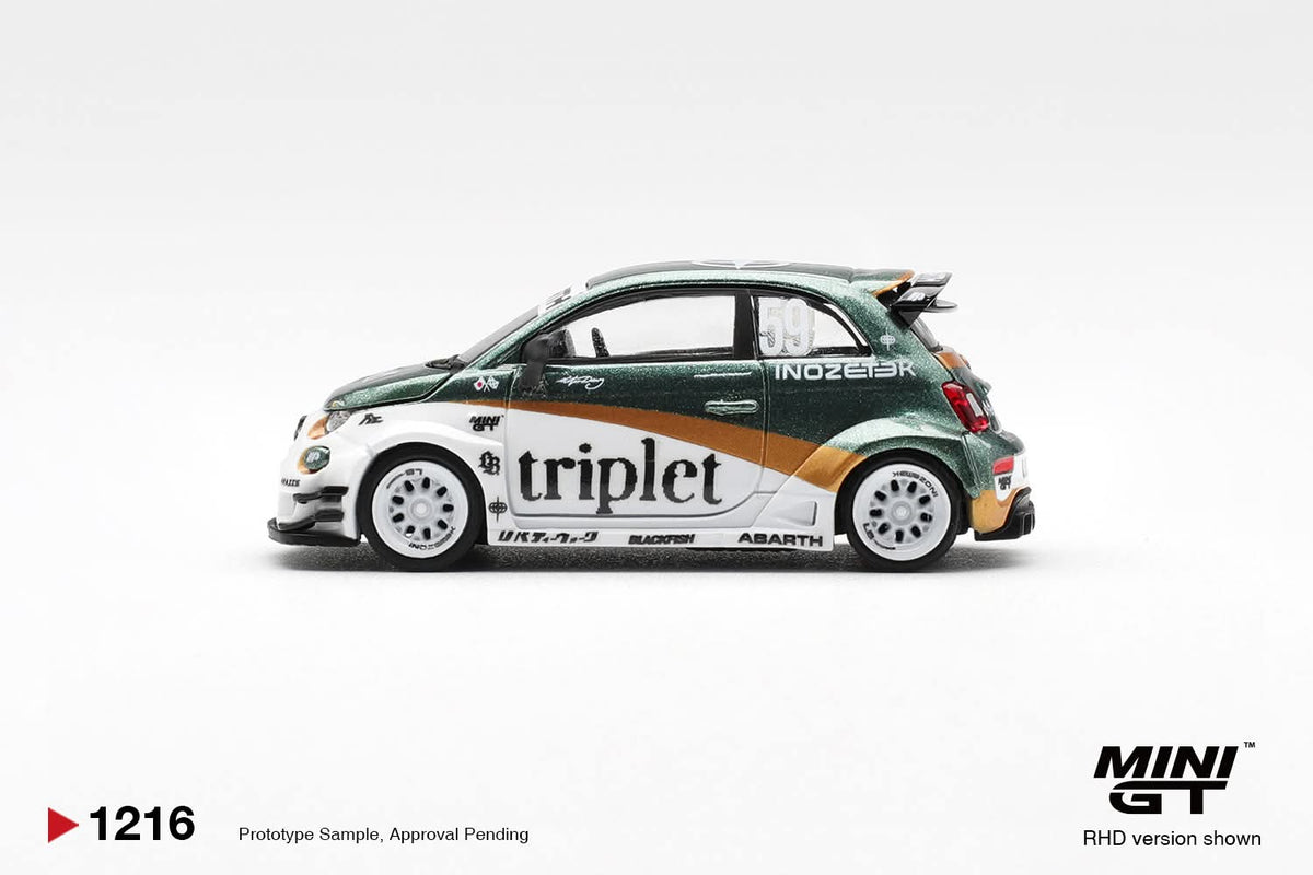 Mini GT Abarth 595 LB-WORKS TY Edition MGT01216 1/64 Diecast