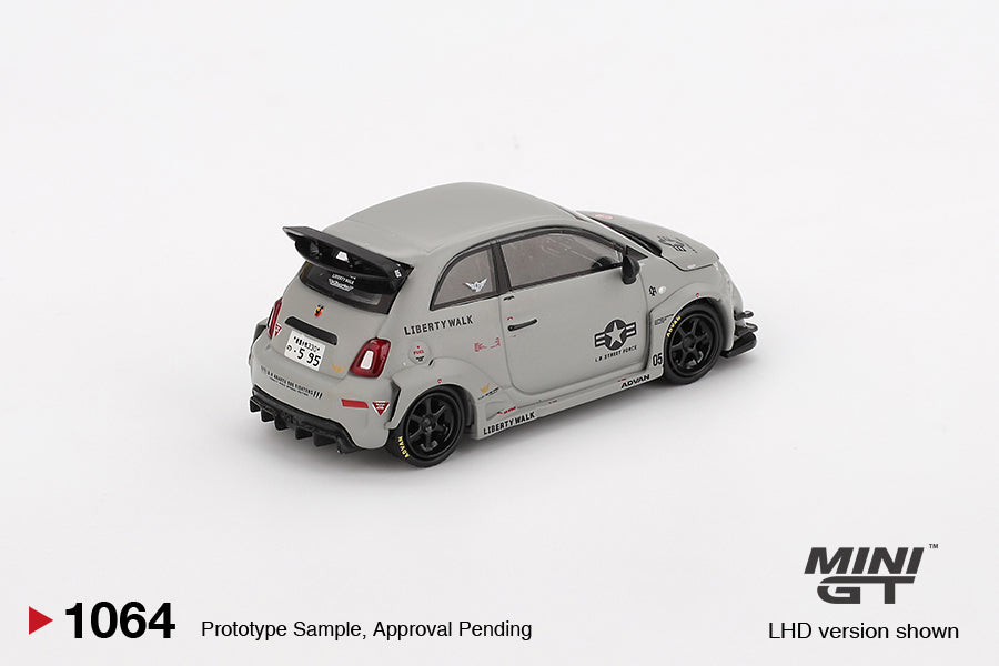 Mini GT Abarth 595 LB-Works x Abas Works Fighter MGT01064 1/64 Diecast