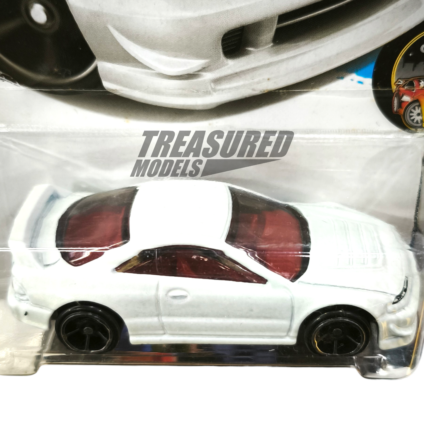 Hot Wheels Acura Custom 01 Integra GSR Pearl White 2016 Main Line Night Burnerz 1/64 Die Cast