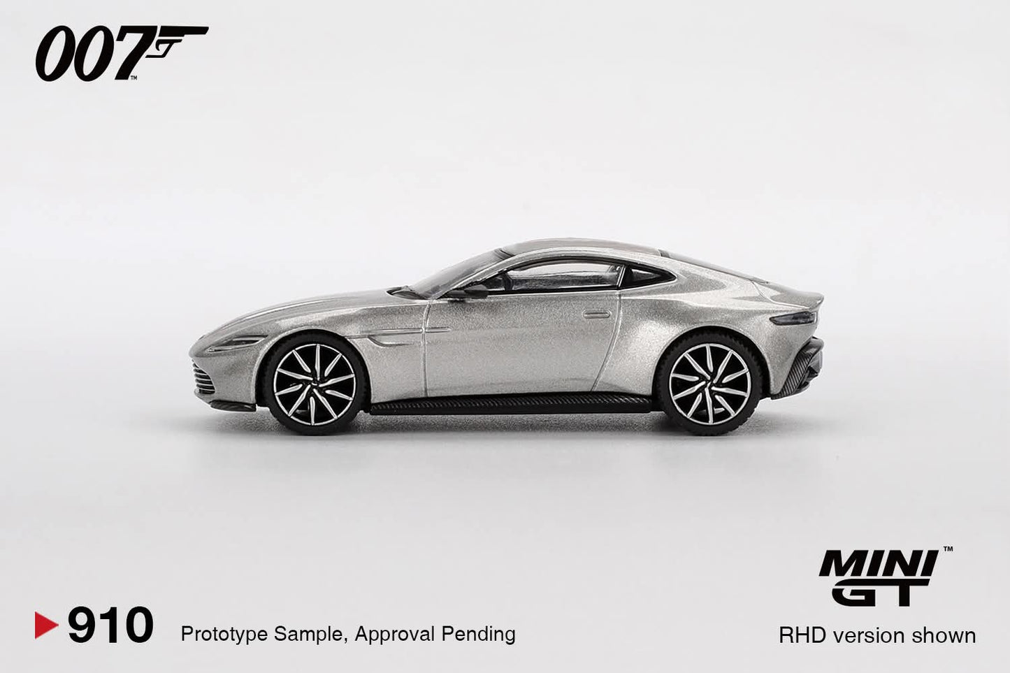 *Pre-Order* Mini GT Aston Martin DB10 007 Spectre English Poster Back Card Blister Packaging MGT00910 1/64 Diecast