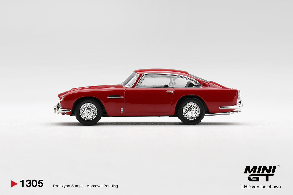 MINI GT Aston Martin DB5 Fiesta Red MGT01305 1/64 Diecast