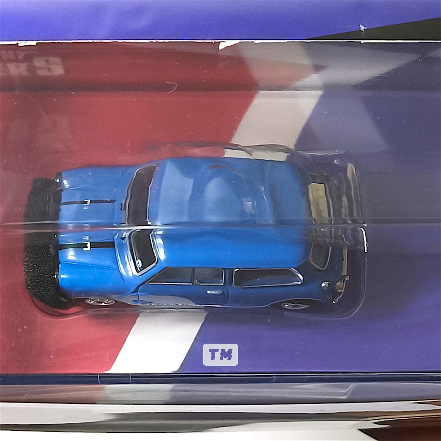 GCD Austin Mini Cooper S Blue 1/64 Diecast