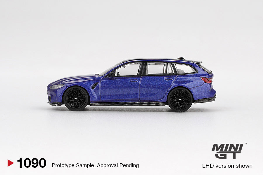 *Pre-Order* Mini GT BMW M3 Competition Touring Portimao Blue Metallic Blister Packaging MGT01090 1/64 Diecast