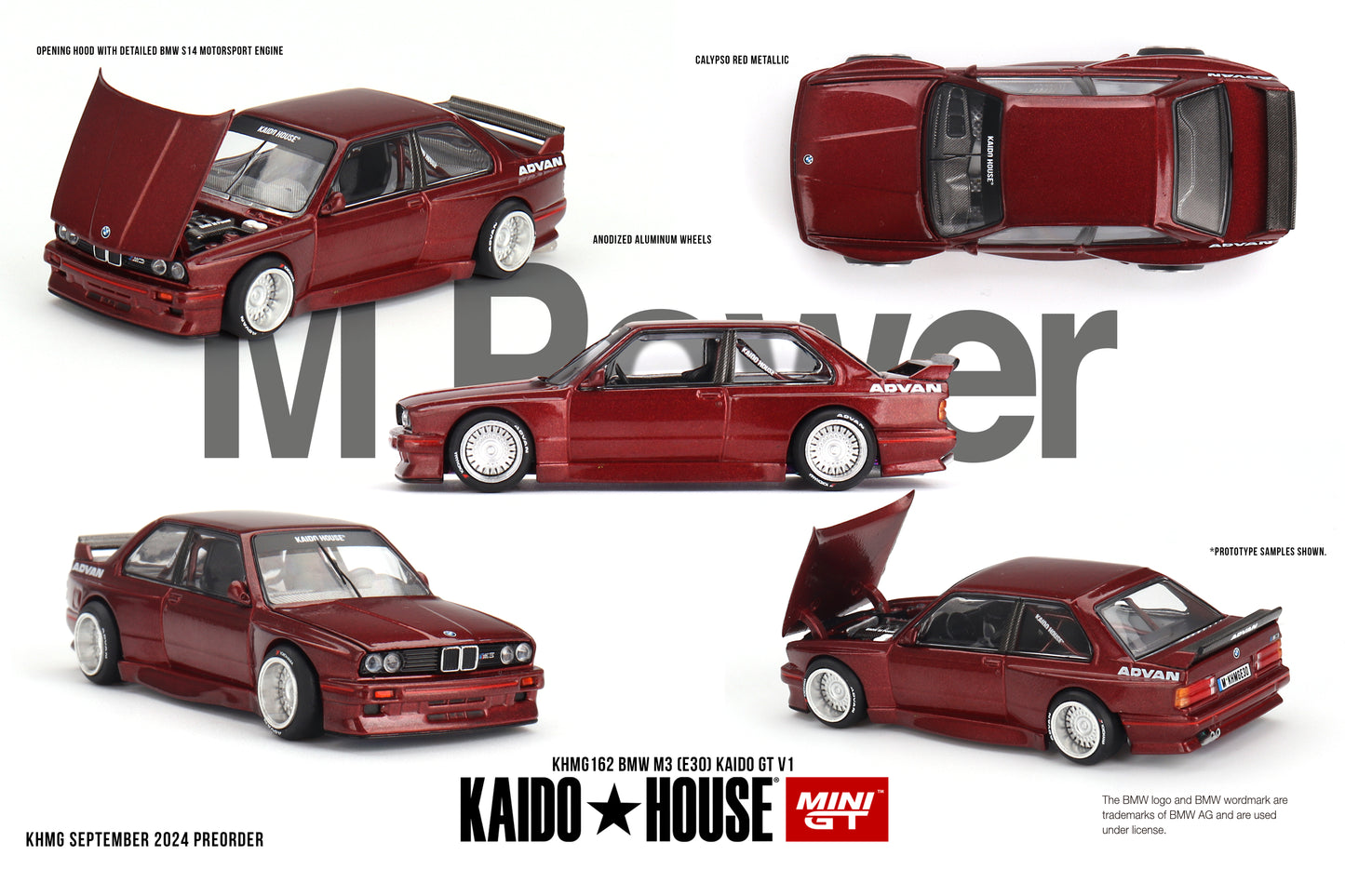 Kaido House Mini GT BMW M3 Kaido GT V1 KHMG162 1/64 Die Cast