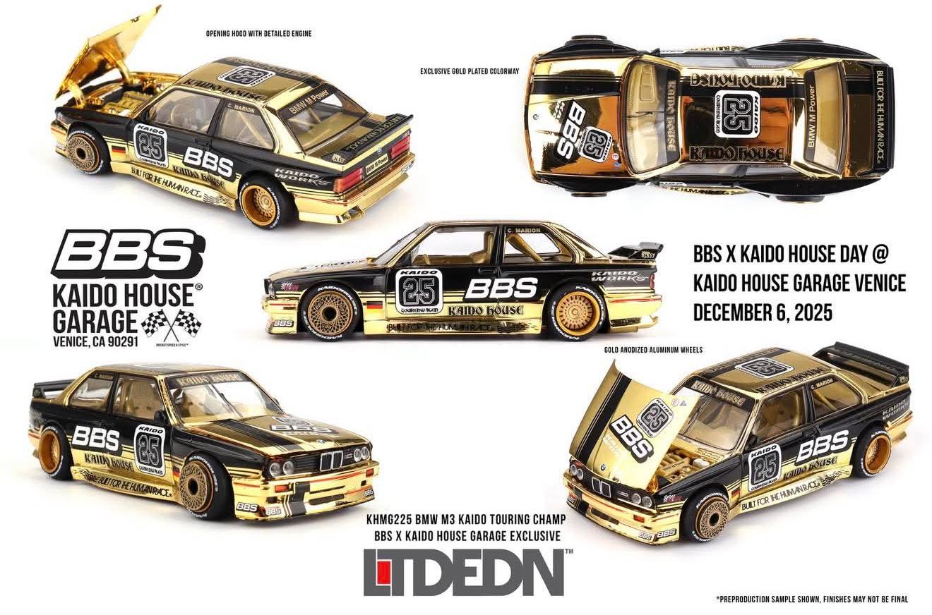 Kaido House BMW M3 Kaido Touring Champ BBS x Kaido House Garage
