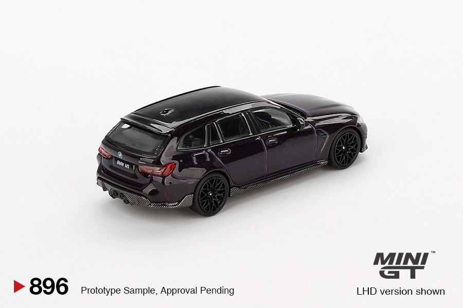Mini GT BMW M3 M Performance Touring Daytona Violet MGT00896 1/64 Die Cast