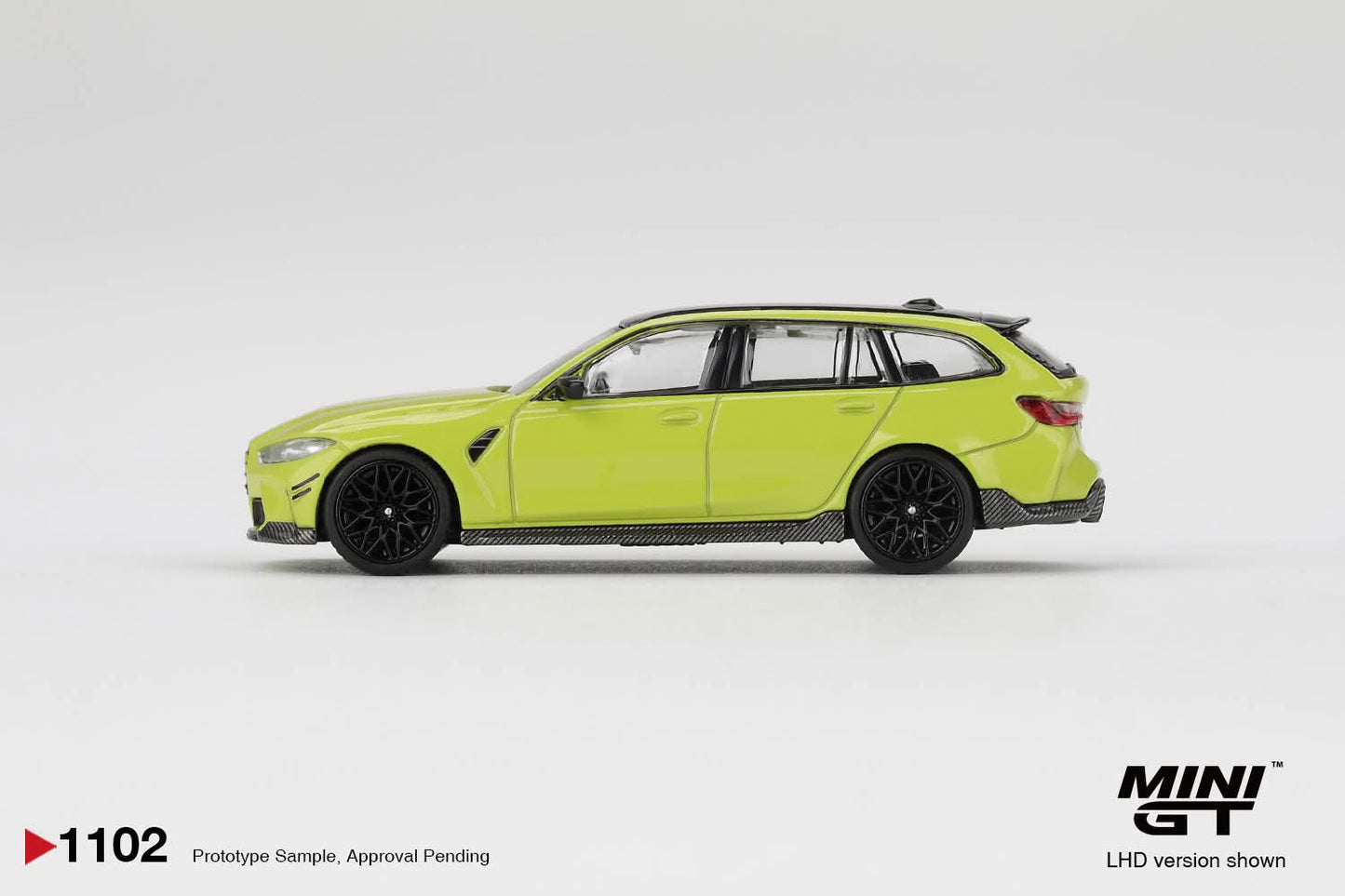 Mini GT BMW M3 M Performance Touring Sao Paulo Yellow MGT01102 1/64 Diecast