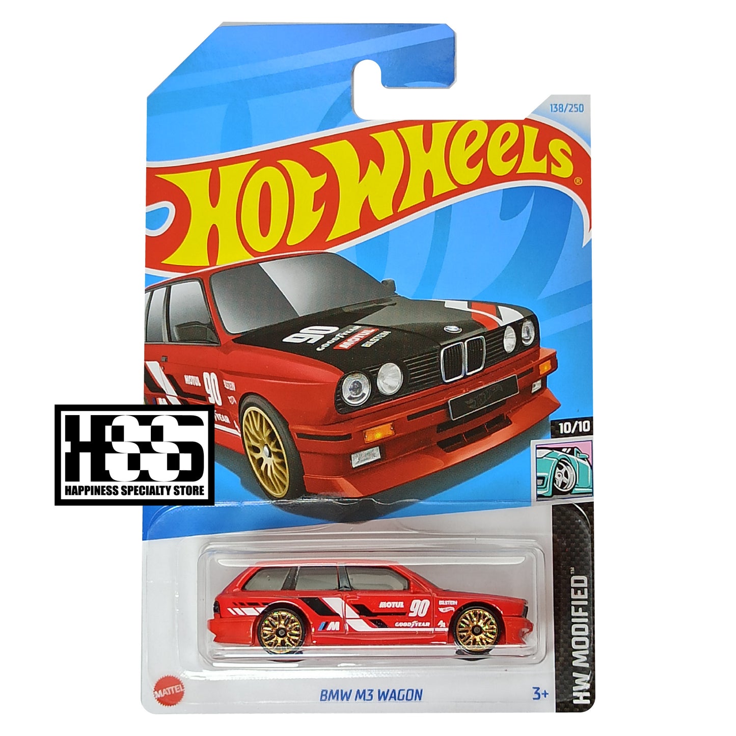 Hot Wheels BMW M3 Wagon Red 2024 HW Modified