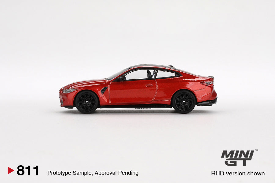 Mini GT BMW M4 Competition (G82) Sakhir Orange MGT00811 1/64 Die Cast
