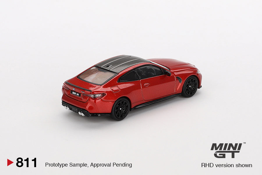 Mini GT BMW M4 Competition (G82) Sakhir Orange MGT00811 1/64 Die Cast