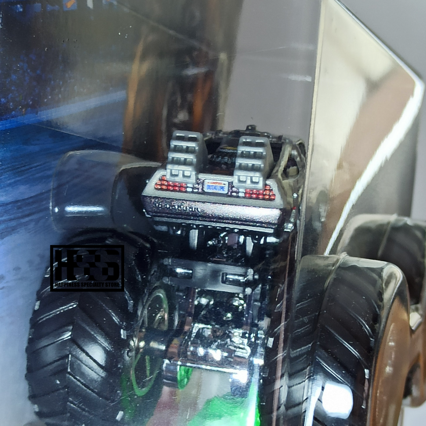 Hot Wheels Back to the Future DMC DeLorean Silver 2025 Monster Trucks 1/64 Die Cast