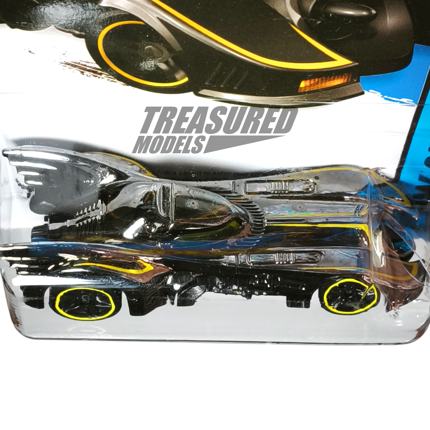 Hot Wheels Batman Batmobile Dark Chrome 2015 Main Line HW City 1/64 Die Cast