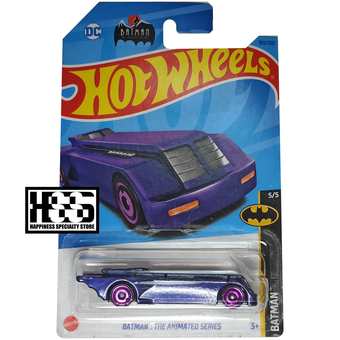 Hot Wheels Batman The Animated Series Royal Purple 2023