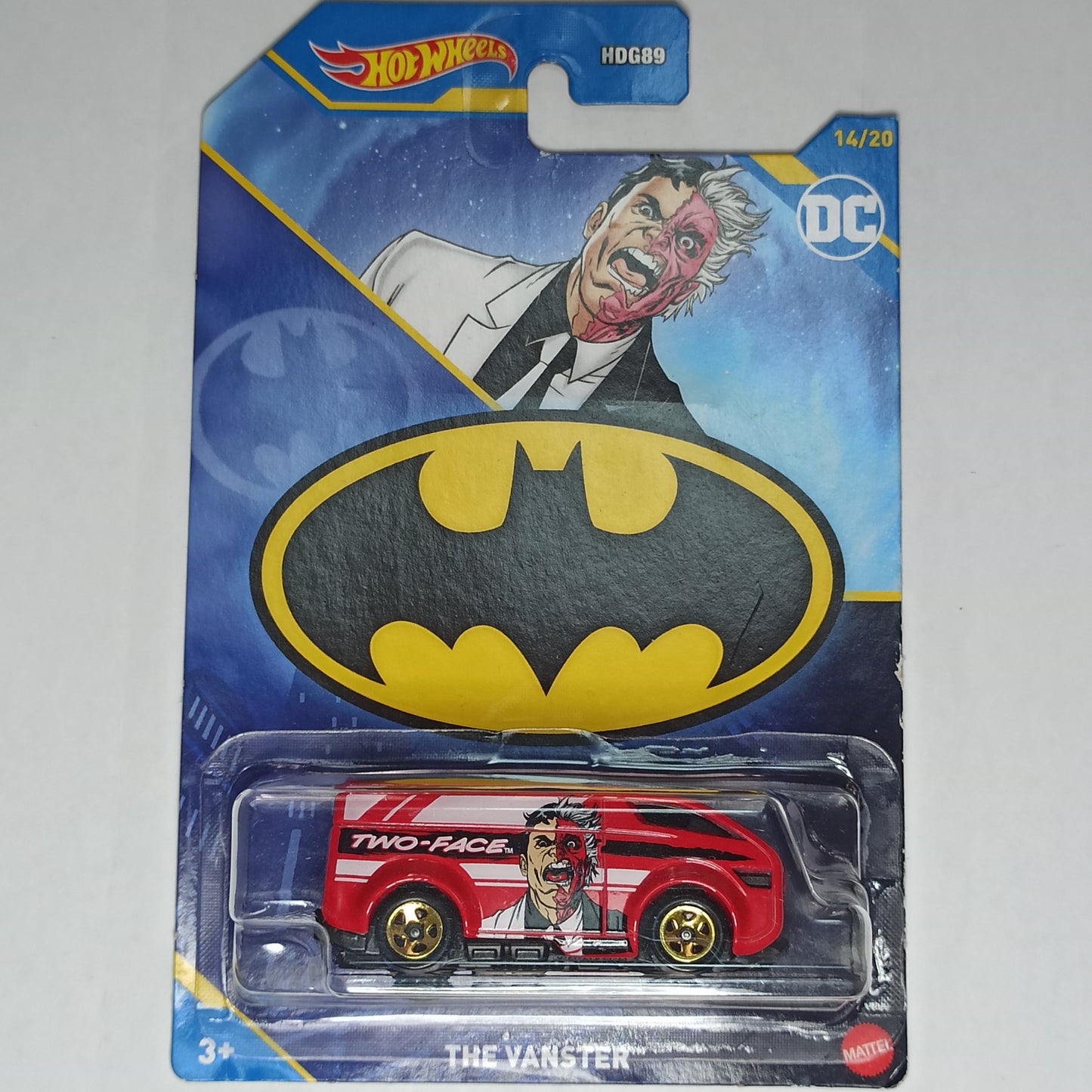 Hot Wheels Batman The Vanster Red 2023 Basic DC