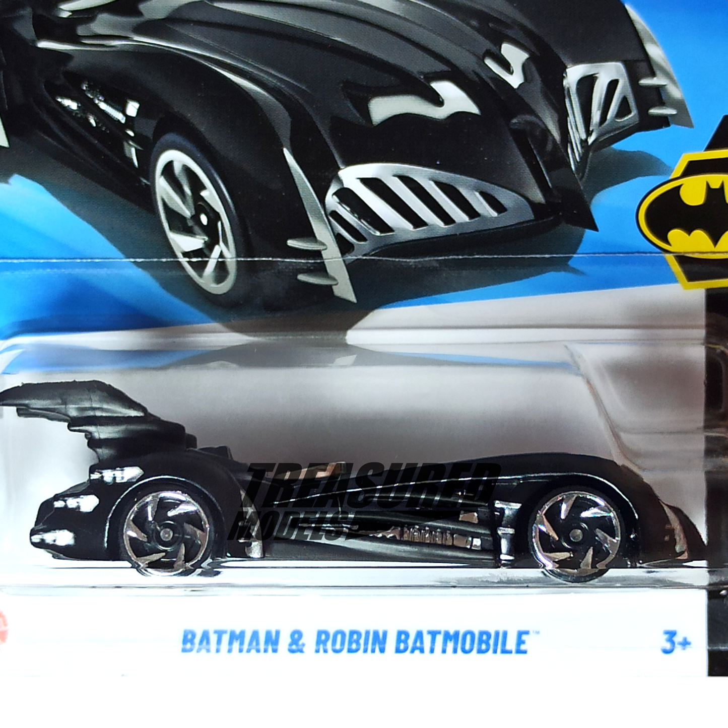 Hot Wheels Batman & Robin Batmobile Black 2025 Main Line Batman 1/64 Die Cast