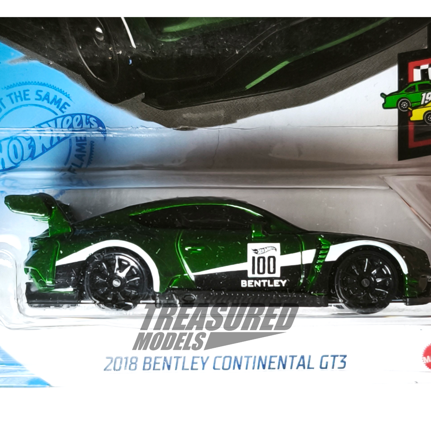 Hot Wheels Bentley 2018 Continental GT3 British Racing Green 2021 HW Race Day 1/64 Die Cast