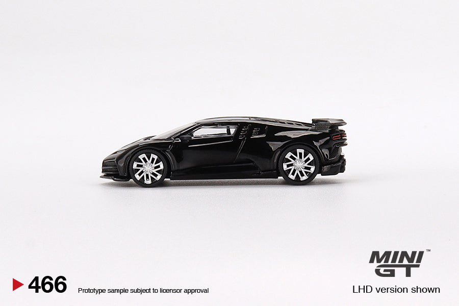 Mini GT Bugatti Centodieci Black MGT00466 1/64 Die Cast