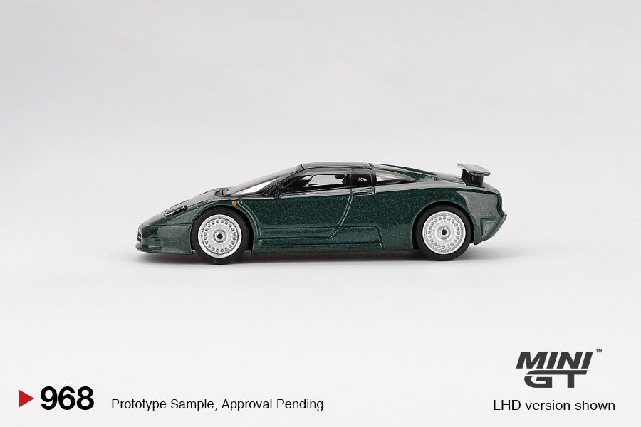 Mini GT Bugatti EB110 GT Verde Scuro MGT00968 1/64 Die Cast