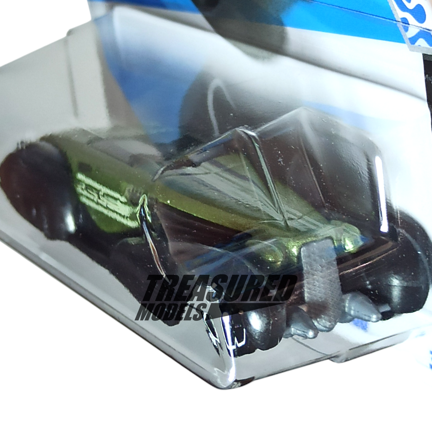 Hot Wheels Cadillac Custom Fleetwood Metalflake Green 2025 Main Line Rod Squad 1/64 Die Cast