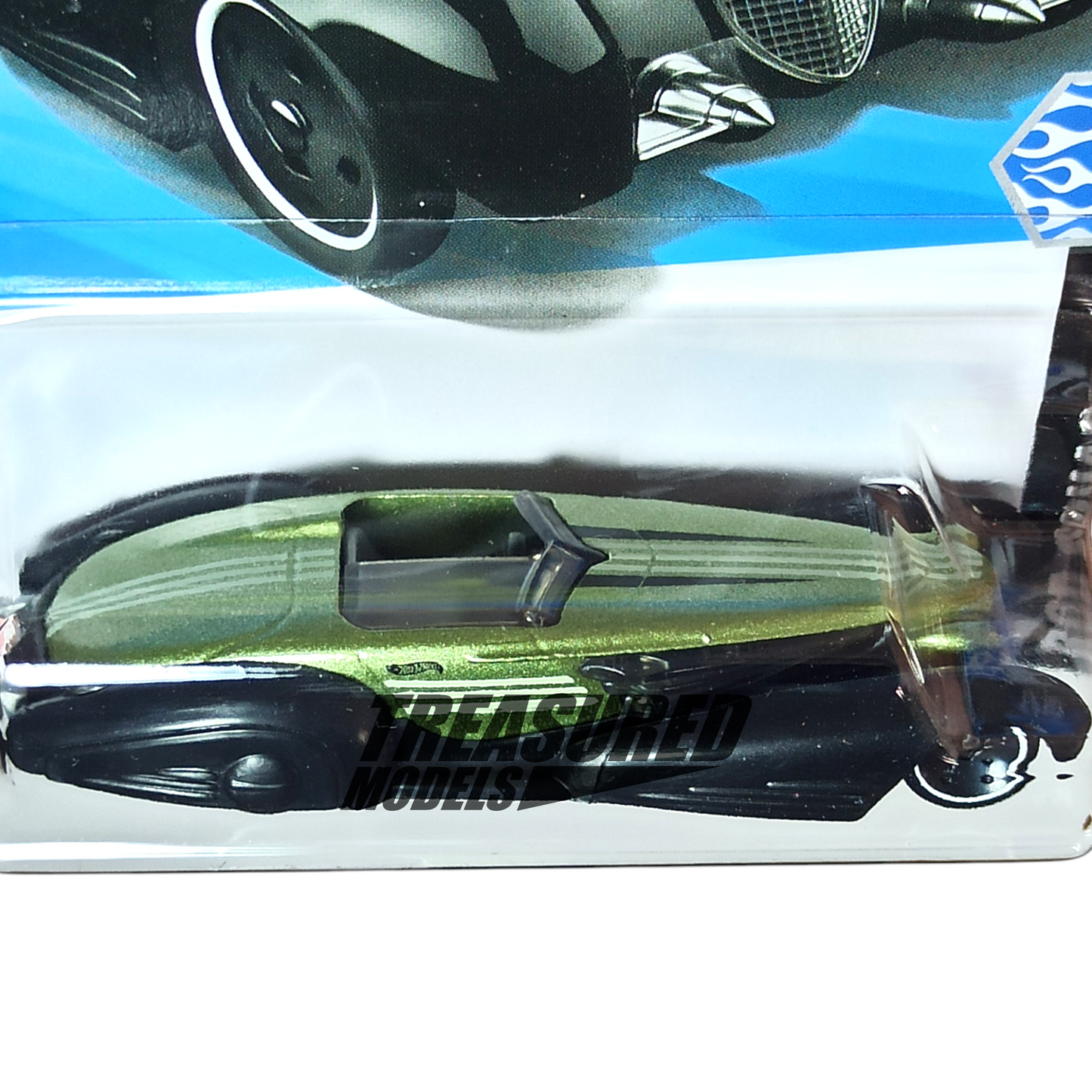 Hot Wheels Cadillac Custom Fleetwood Metalflake Green 2025 Main Line Rod Squad 1/64 Die Cast