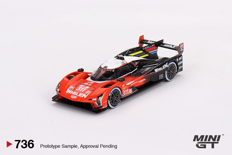 Mini GT Cadillac V-Series.R 311 2023 Le Mans 24Hrs Action Express Racing 1/64 Die Cast