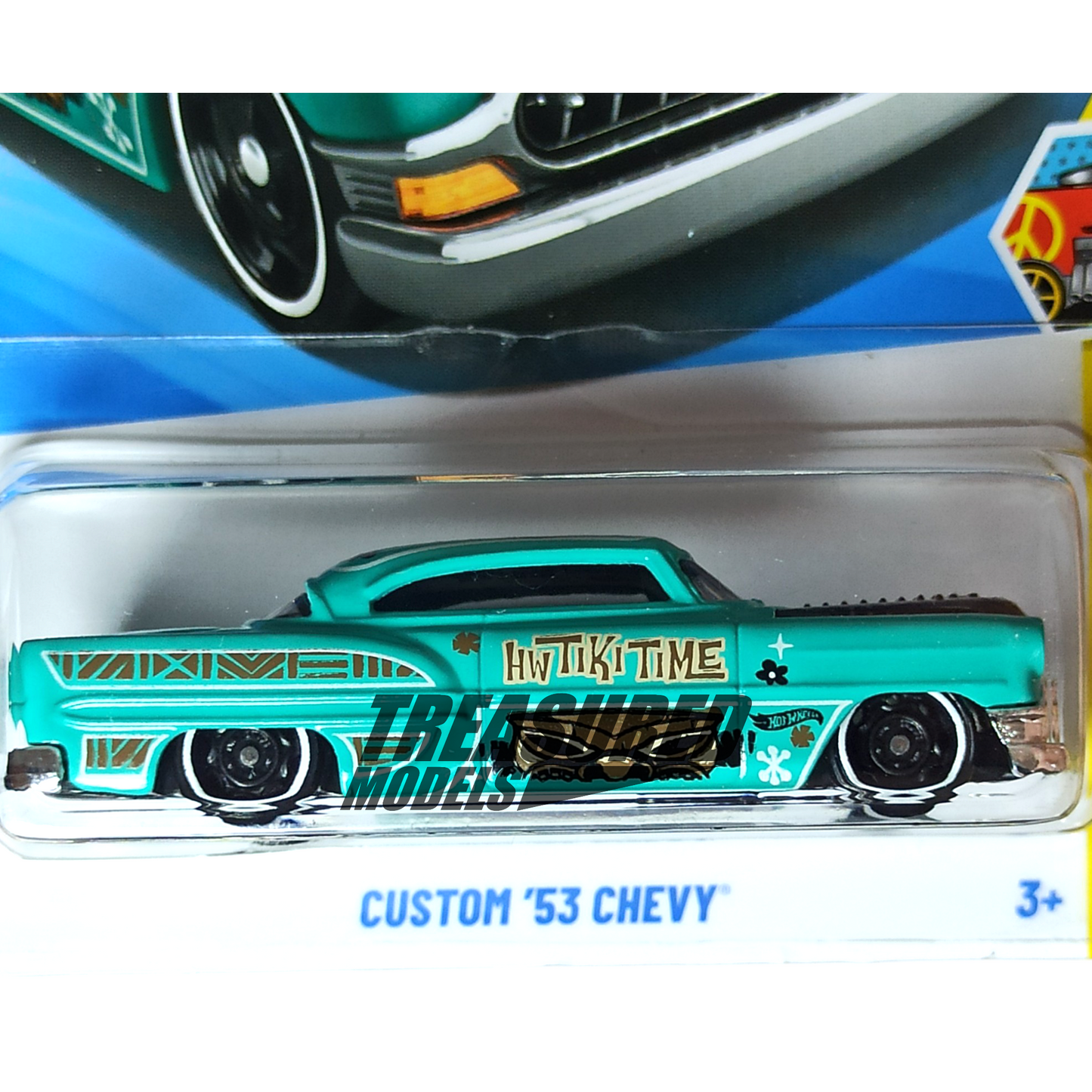 Hot Wheels Chevrolet 53 Custom Seafoam 2025 Main Line HW Art Cars 1/64 Die Cast