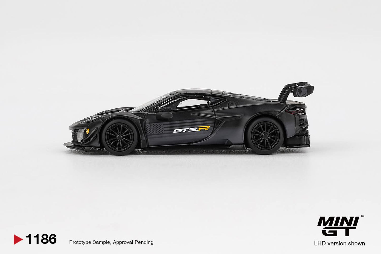 Mini GT Chevrolet Corvette Z06 GT3.R Road America Test car MGT01186 1/64 Diecast