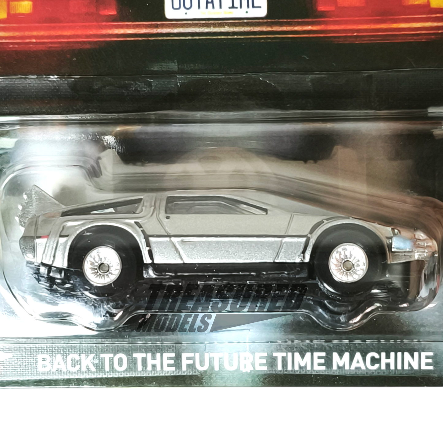 Hot Wheels DMC DeLorean Metalflake Silver 2025 Premium Pop Culture Back to the Future Time Machine 1/64 Die Cast