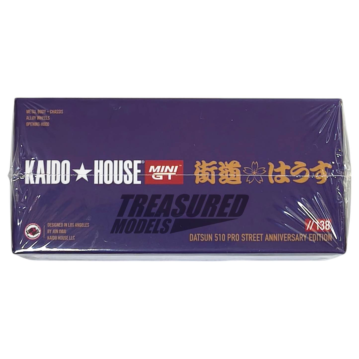 Kaido House Datsun 510 Pro Street Anniversary Edition 2014 KHMG138 1/64 Die Cast