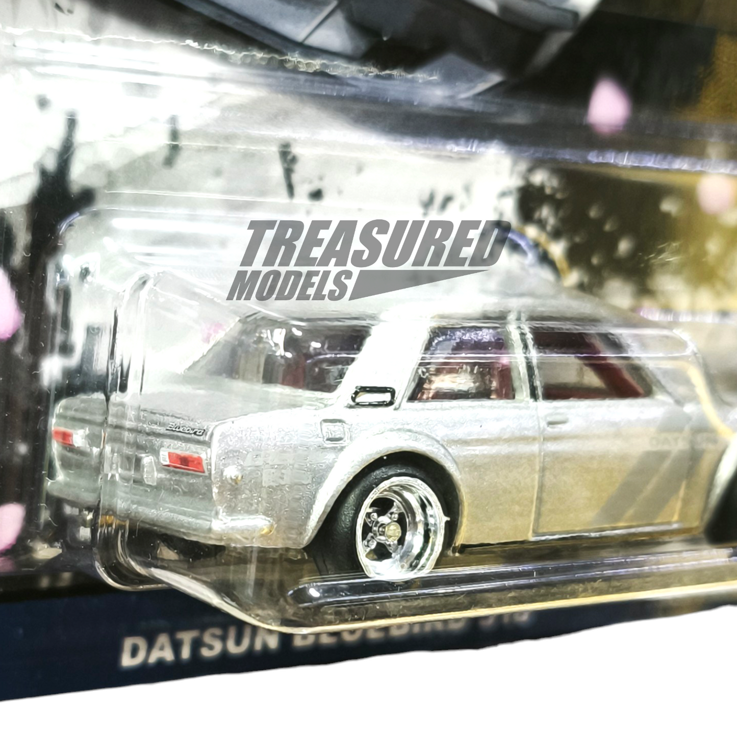 Hot Wheels Datsun Bluebird 510 Silver 2018 Premium Car Culture Japan Historics 2 1/64 Die Cast