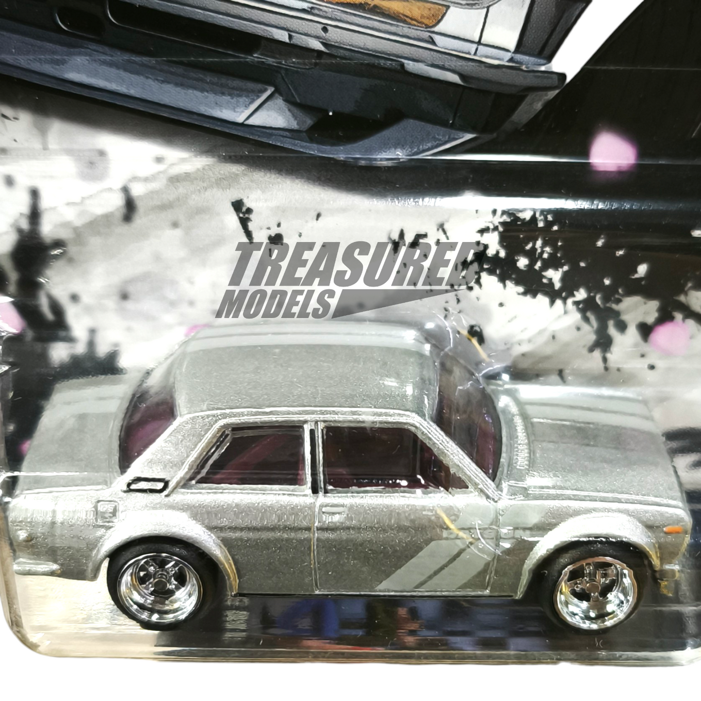 Hot Wheels Datsun Bluebird 510 Silver 2018 Premium Car Culture Japan Historics 2 1/64 Die Cast