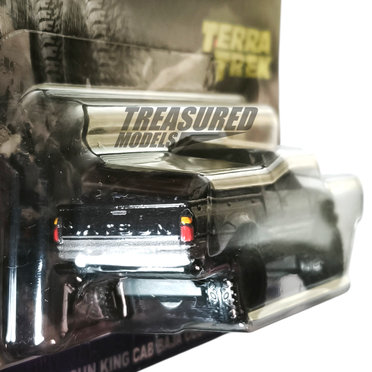 Hot Wheels Datsun King Cab Baja Custom Black 2024 Chase Premium Car Culture Terra Trek 1/64 Die Cast