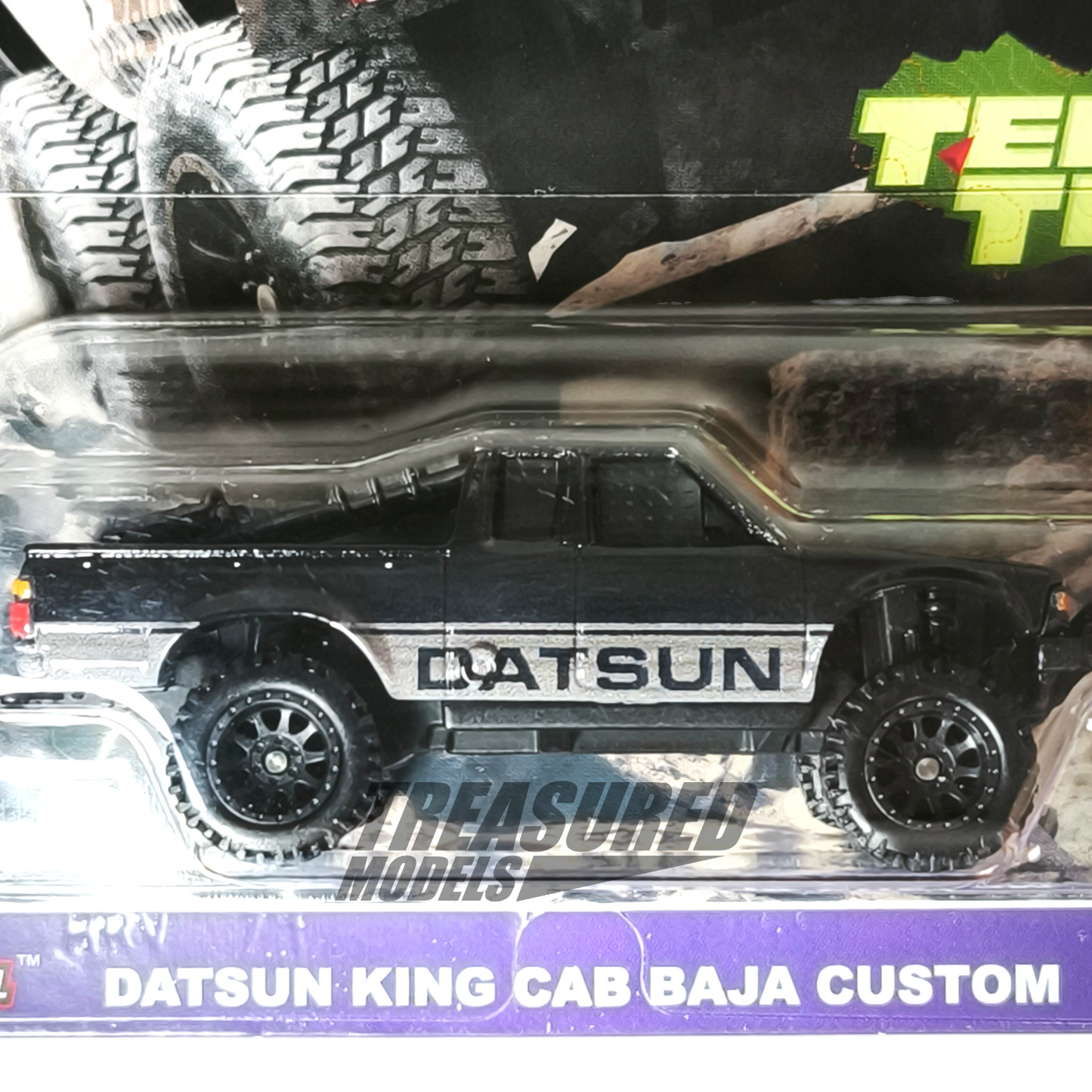 Hot Wheels Datsun King Cab Baja Custom Black 2024 Chase Premium Car Culture Terra Trek 1/64 Die Cast