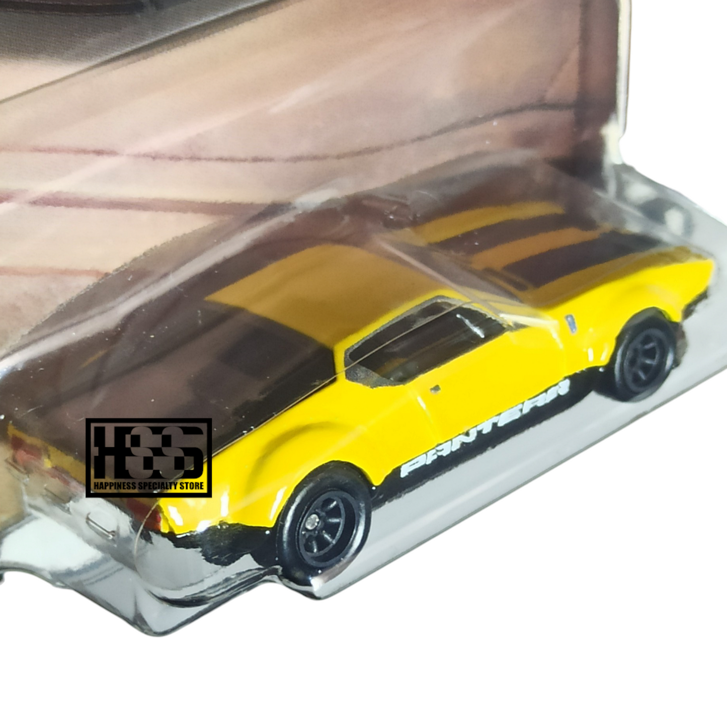 Hot Wheels De Tomaso Pantera Gruppo 4 Yellow 2024 Premium Boulevard 110 1/64 Die Cast