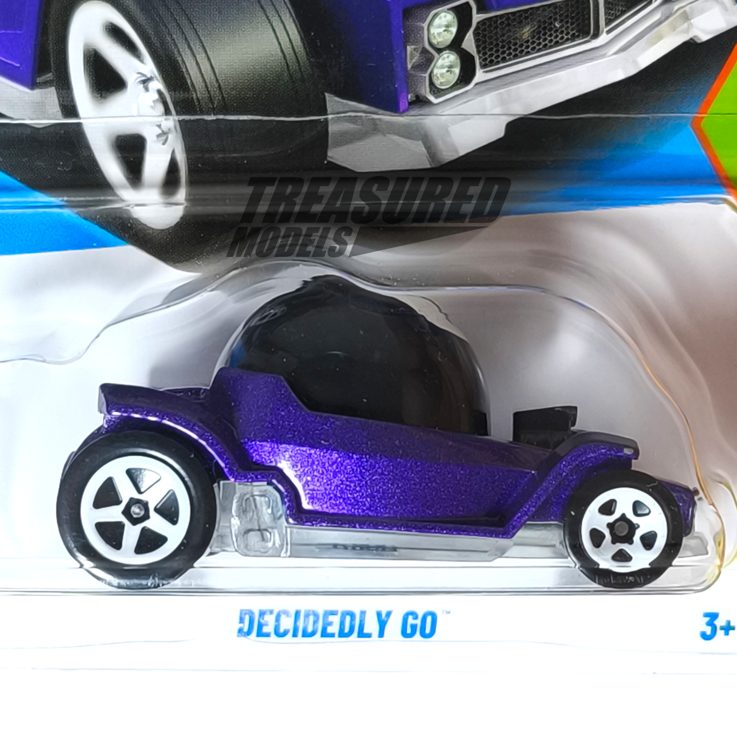 Hot Wheels Decidedly Go Metalflake Royal Purple 2025 Main Line Experimotors 1/64 Die Cast