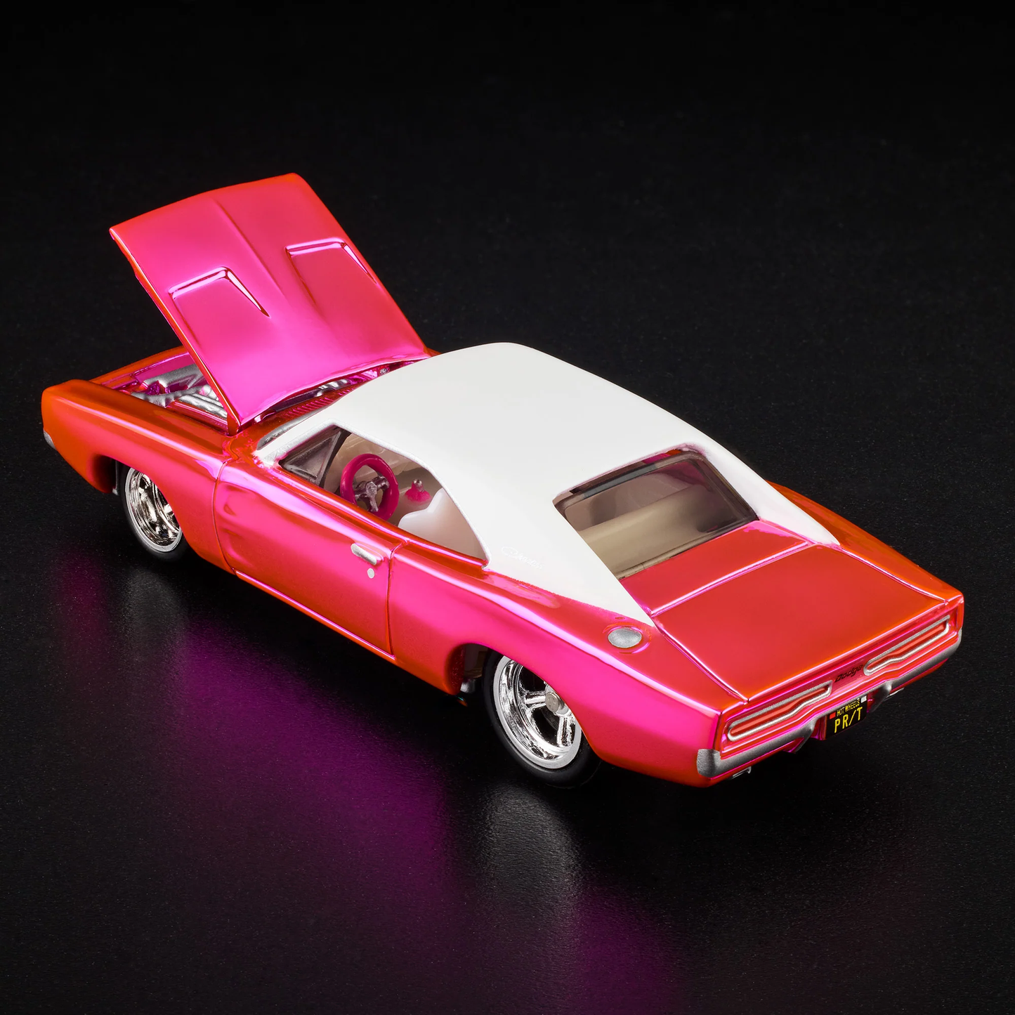 Hot Wheels Dodge 1969 Charger RT Pink 2025 Premium RLC 1/64 Die Cast