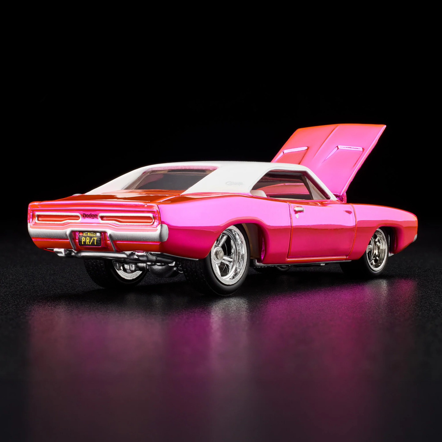 Hot Wheels Dodge 1969 Charger RT Pink 2025 Premium RLC 1/64 Die Cast