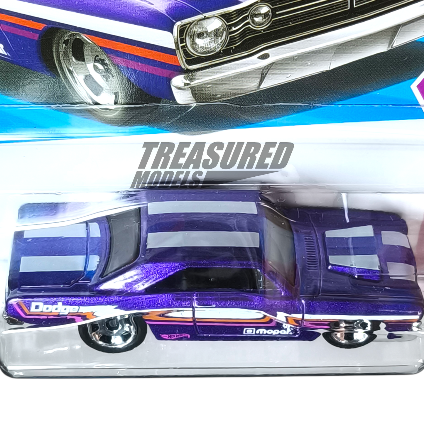Hot Wheels Dodge 68 Dart Metalflake Purple 2025 Main Line Compact Kings 1/64 Die Cast