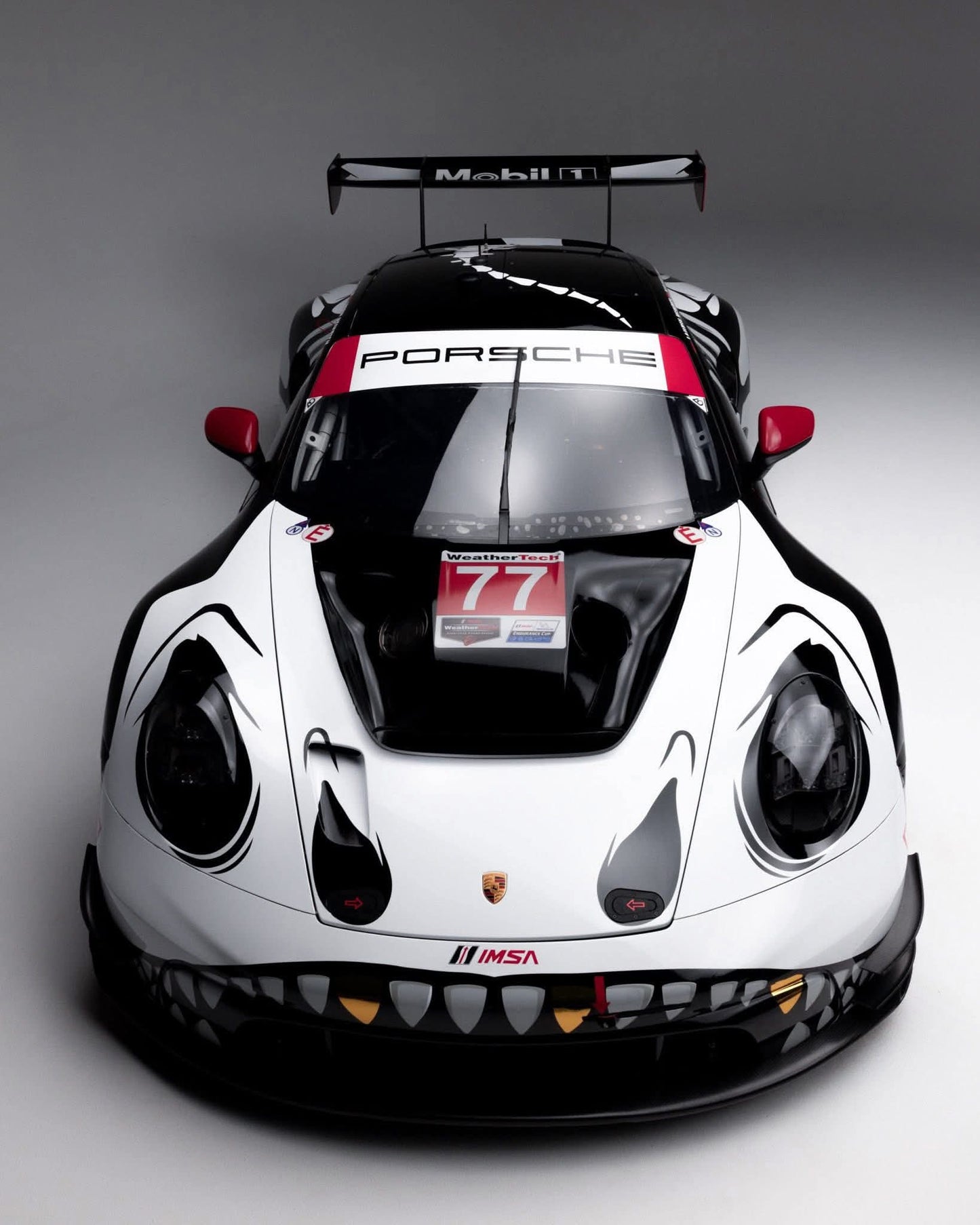 *Pre-Order* Mini GT Porsche 911 GT3 R #77 AO Racing 2025 IMSA Petit Le Mans Skeleton Rexy MGT01143 1/64 Diecast
