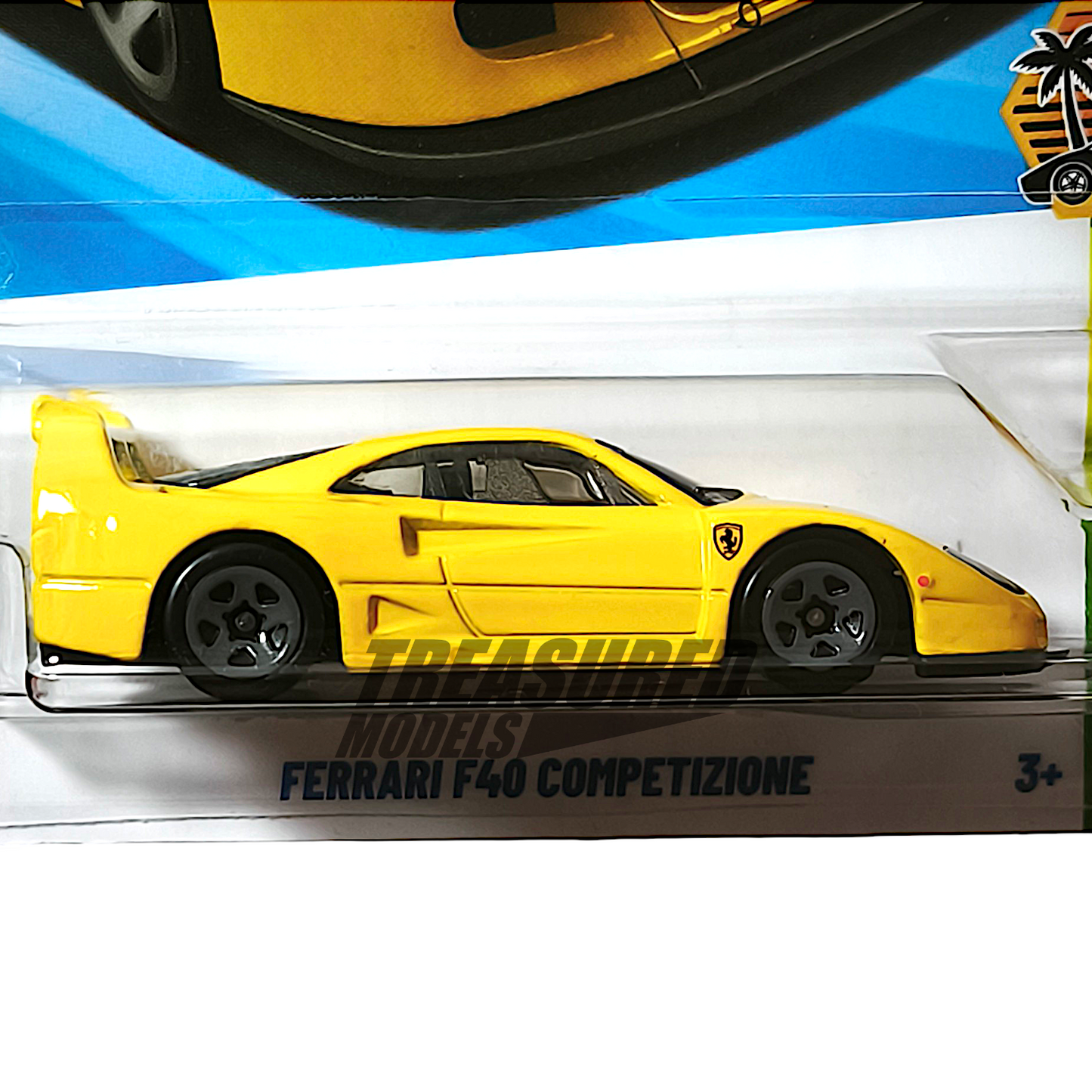 Hot Wheels Ferrari F40 Competizione Giallo Modena 2025 Main Line HW Exotic 1/64 Diecast