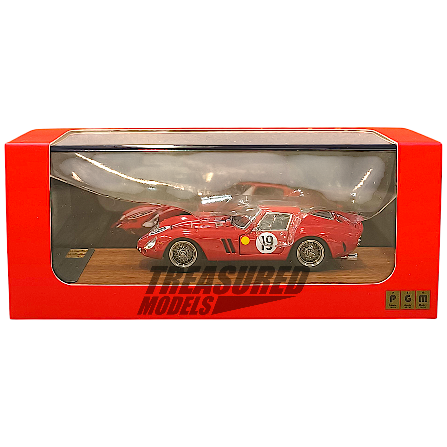 PGM Ferrari 250 GTO Red PGM-640101 1/64 Diecast – Treasured Models