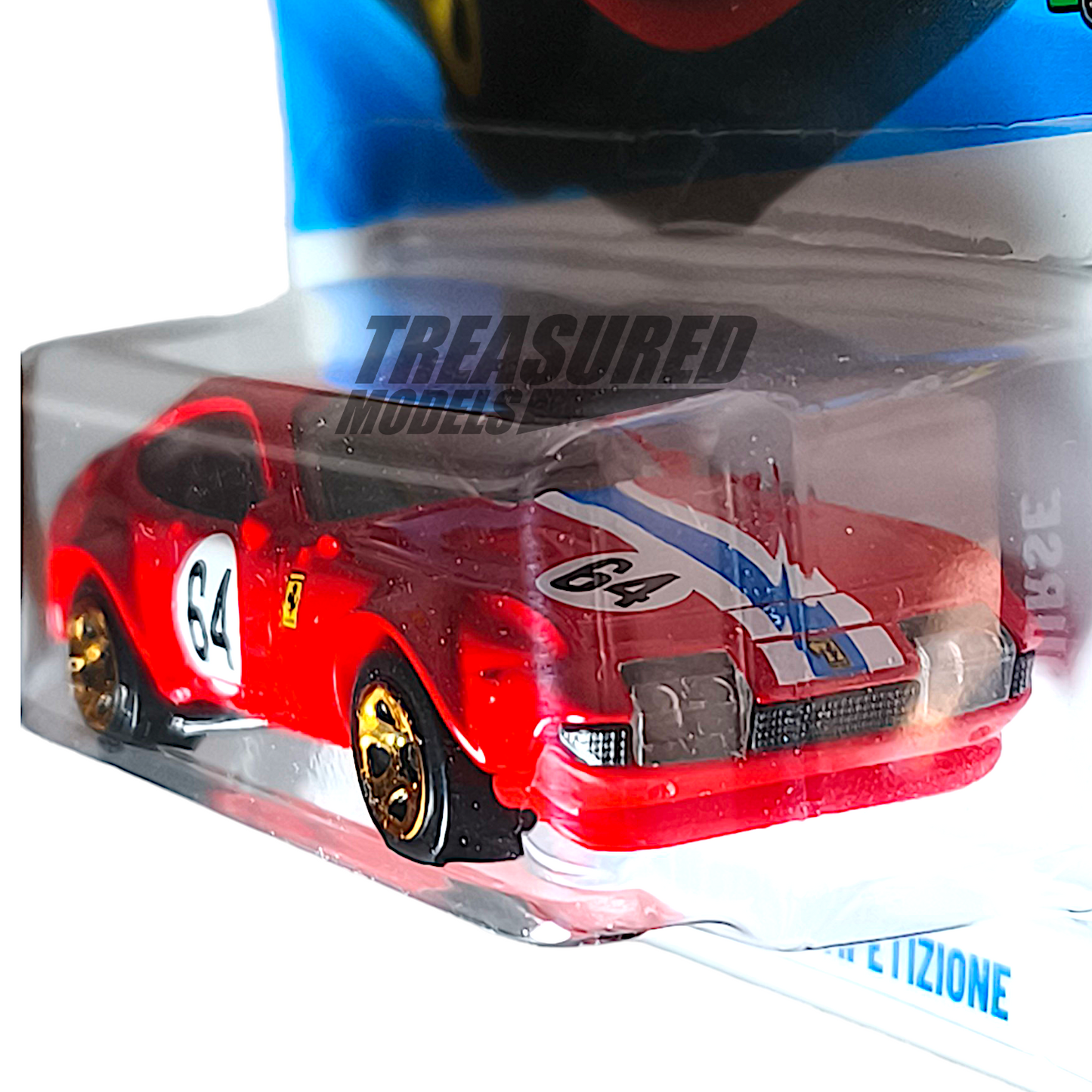Hot Wheels Ferrari 365 GTB4 Competizione Rosso Corsa 2025 Main Line HW Race Day 1/64 Diecast