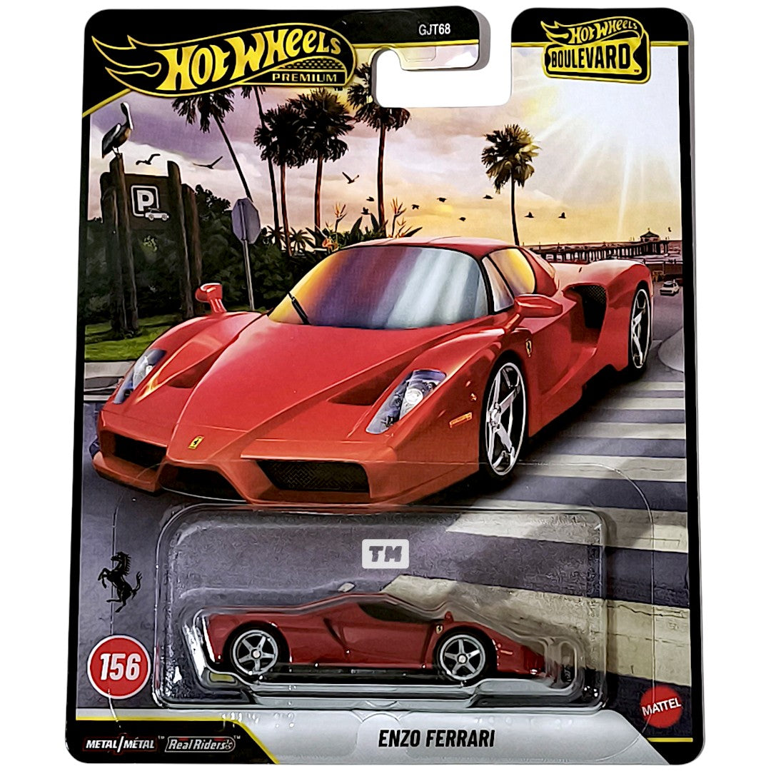 Hot Wheels Ferrari Enzo Rosso Corsa 2026 Boulevard 1/64 Diecast