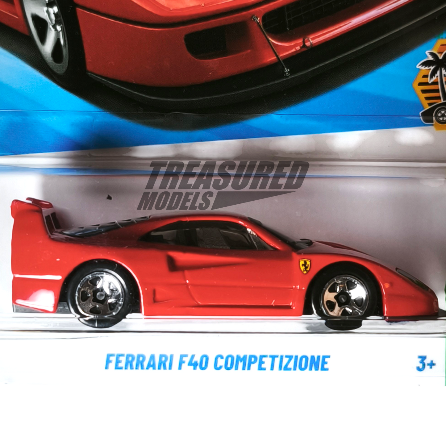 Hot Wheels Ferrari F40 Competizione Rosso Corsa 2025 Main Line HW Exotics 1/64 Die Cast