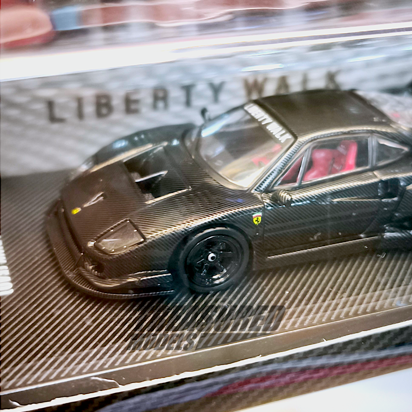 Inno64 Ferrari F40 LBWK Carbon 1/64 Die Cast