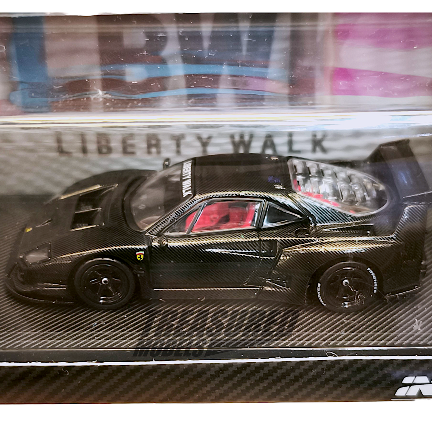 Inno64 Ferrari F40 LBWK Carbon 1/64 Die Cast