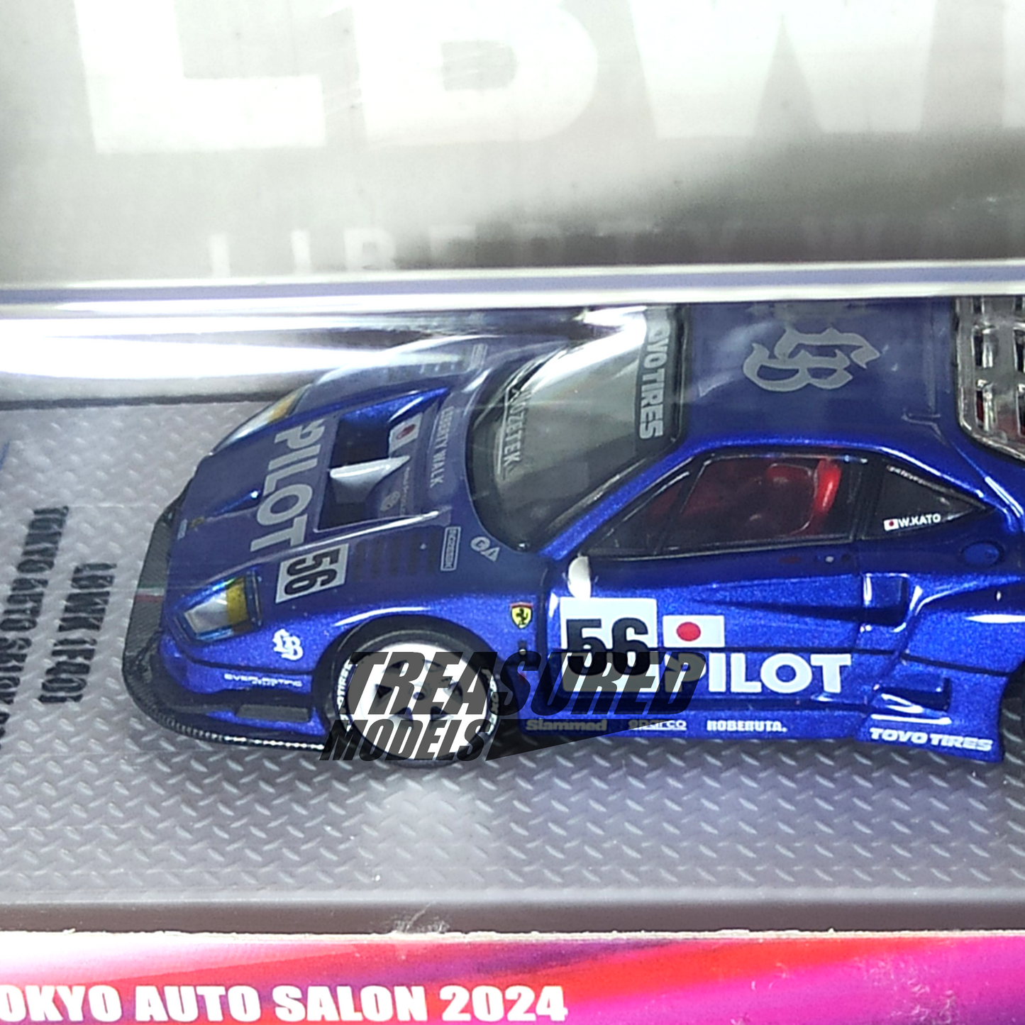 Inno64 Ferrari F40 LBWK Tokyo Auto Salon 2024 1/64 Die Cast