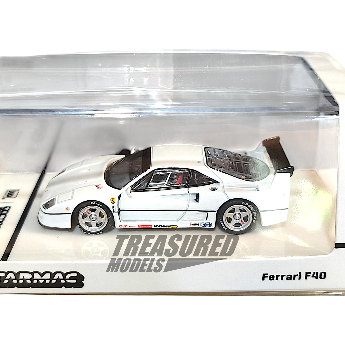 Tarmac Works Ferrari F40 Lightweight White T64R-076-WH 1/64 Diecast
